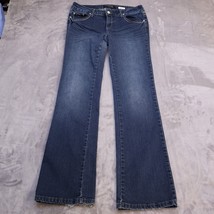 Rue 21 Premier Jeans Pants Juniors 7/8 Reg Blue Denim Casual Outdoors Preppy - £23.24 GBP