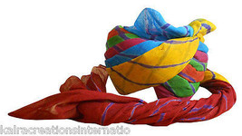 Men Pagri Indian Pag Cotton Turban Handmade Top Hat Safa Multicolor Medium - £55.30 GBP