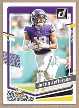 2023 Donruss #196 Justin Jefferson Minnesota Vikings - $1.88