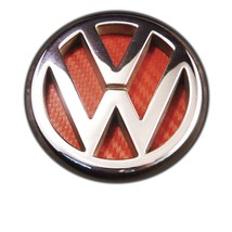 vw golf mk3, polo mk3 6n red carbon fibre - rear badge inserts. gti, r32... - £12.53 GBP