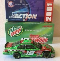NASCAR 2001 Casey Atwood #19 Mountain Dew Dodge Intrepid R/T Action Raci... - £75.87 GBP
