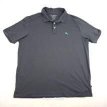 Tommy Bahama XL Islandzone 37.5 Grey Polo Shirt Logo - £19.49 GBP