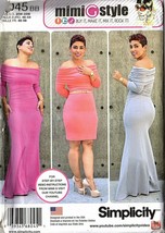 Simplicity 8045 Mimi Style Women&#39;s Sewing Pattern Size 20W-28W - UNCUT - £4.51 GBP