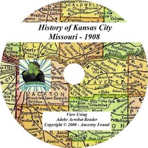 1908 3 Vol History &amp; Genealogy of Kansas City Missouri - £4.59 GBP