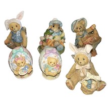 6 Easter Cherished Teddies Bessie Pat Peter Rabbit My Blushing Bunnies B... - $516.15 MXN