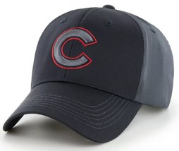 Chicago Cubs MLB Fan Favorite Blackball Black MVP Hat Cap Adult Men's Adjustable - £18.35 GBP