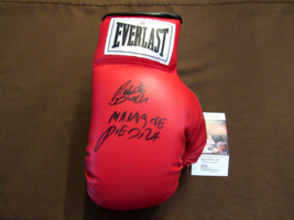 ROBERTO DURAN MANOS DE PIEDRA BOXING   CHAMPION SIGNED AUTO EVERLAST GLO... - $346.49