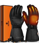 $72.99 Heated Gloves for Men Women 7.4V Battery Rechargeable Heated Ski ... - £31.16 GBP