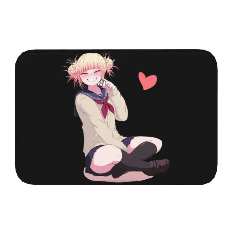 Toga Himiko Love Doormat Anti-Slip Door Floor Mats Japan Anime My Hero Academia  - £12.69 GBP