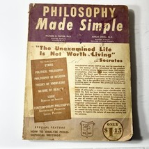 Philosophy Made Simple by Popkin &amp;  Stroll -Vintage 1958-Ethics, Religion, Logic - £7.74 GBP