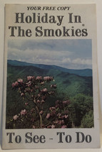 Vintage Holiday In The Smokies Brochure BR10 - $10.88