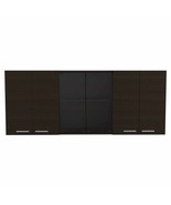 Superior Wall Cabinet Peoria, Kitchen, Black - $338.99
