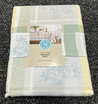 Martha Stewart Easter Eggs Theme Tablecloth 60”x 84” New Pastel Jacquard - $36.99