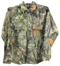 Mens Realtree Xtra Mossy Oak Hunting Long Sleeve Camo Button Shirt Size M NWOT - £18.18 GBP