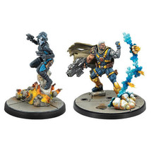 Marvel Crisis Miniatures Game - Cable &amp; Domino - £53.70 GBP