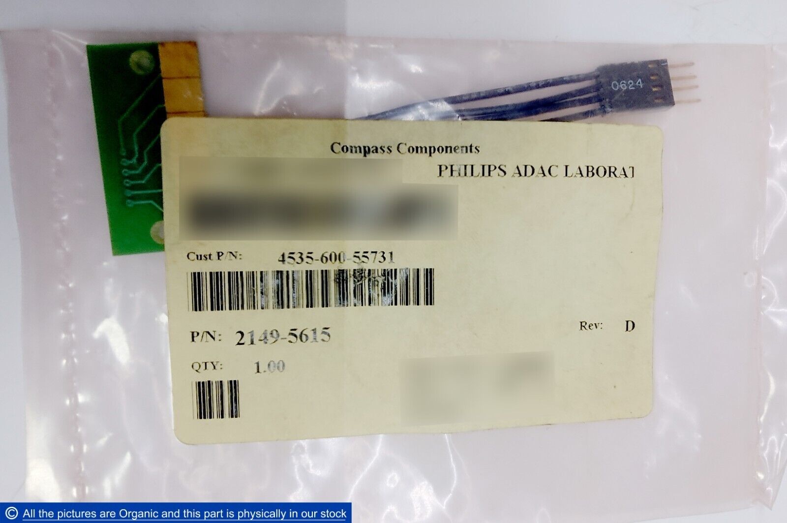 Philips 4535-600-55731 COLL ID Board 2149-5615 Rev D 2149-2002 Adac Labs... - $499.00