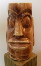 Vintage Tiki Mug Made for a Greek Party 1969 6.5&quot; USA - £18.96 GBP