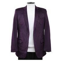 Men's Velvet Sports Coat Grammy Amy Award By BASSIRI , LEONARDI Style J1042 Plum image 8