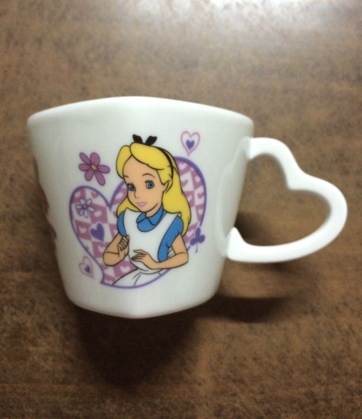 Tokyo Disneyland Alice in Wonderland, Queen of Heart, Cheshire cat tea cup.Rare - $35.00