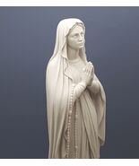 Our Lady Blessed Virgin Mary Greek Cast Marble Statue Sculpture 15.75 in - $157.31 CAD