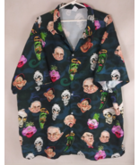 Men&#39;s Puppet Comedy Character&#39;s Casual Shirt Size 2XL - $33.69 CAD
