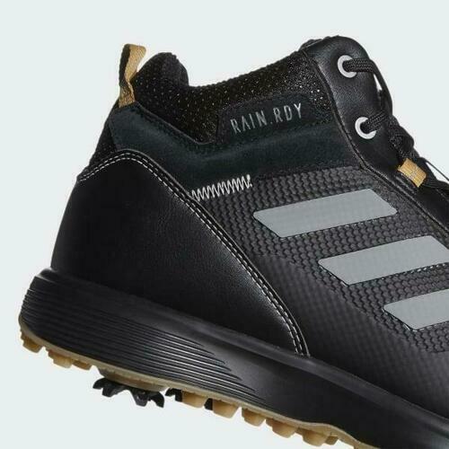 adidas Men's S2g Recycled Polyester Mid Cut Golf Shoe Size 8 Wide FZ1035 Black Item image 8