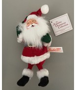 ANNALEE Christmas Ornament Santa Claus Lord and Taylor Exclusive 2003 - $17.59