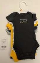 Carter&#39;s Baby Boys&#39; 5-Pack Bodysuits,Mr. Fix It, Preemie-RARE COLLECTIBLE-SHIP24 - £24.01 GBP