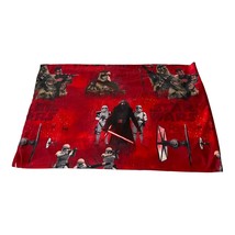 Star Wars Twin Flat Sheet Disney Lucasfilm Kylo Ren Stormtroopers Force ... - $20.70