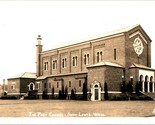 RPPC Post Chapel Fort Lewis Washington WA UNP 1940s Postcard Ellis Photo... - £3.87 GBP