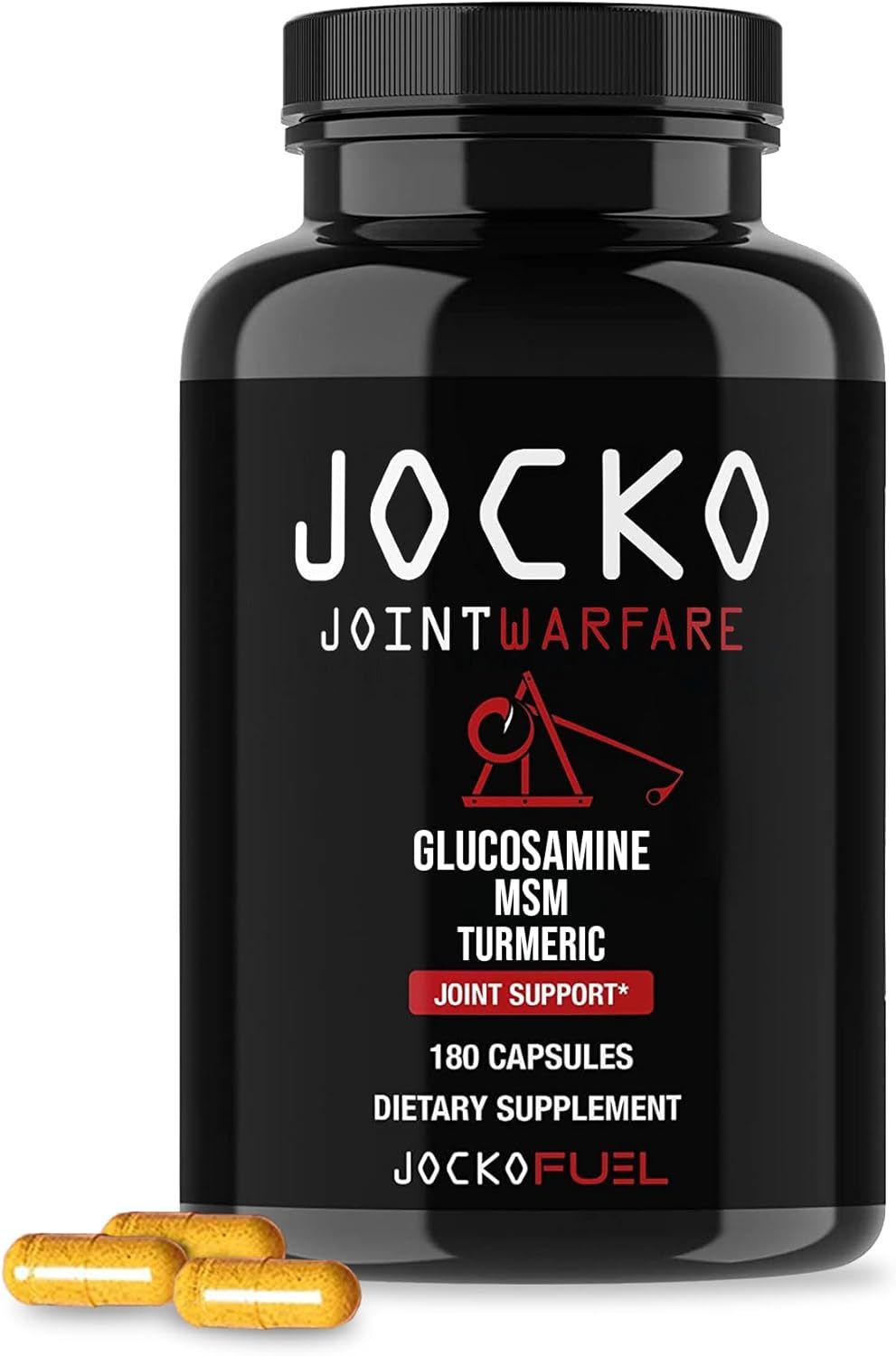 Jocko Fuel Joint Support Supplement  Joint Pain, Flexibility (180 Capsules) - $23.00