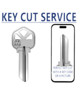 KEY CUT SERVICE + KW1 Key - Nickel Finish Kwikset Key Blanks (JMA) - $279.41 MXN