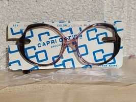 70s CAPRI OPTICS Lavender Mist DISCO UNISEX EYEGLASSES/FRAMES 54x18 5 1/... - $8.73 CAD