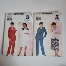 Butterick Sewing Patterns 6479 6480 Misses Top Skirt Pants Size 16w 18w 20w - $6.79
