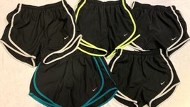 Nike Dri-Fit Black Woman’s Running Shorts / Wind Shorts 5 Pairs Size XS - $71.25