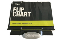 Total Gym Exercise Flip Chart with Base - $29.99