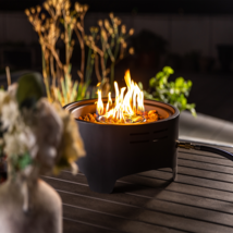 Portable Propane Fire Pit: 15" Tabletop, Quick Connect - $146.99