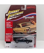 Johnny Lightning 1967 Plymouth GTX MC30B Black 1:64 Diecast Car Limited ... - $201.36 MXN