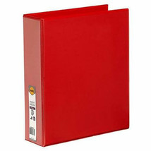 Marbig 3 D-ring Clearview Insert Binder 50mm (A4) - Red - £23.14 GBP