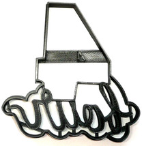 Number Four 4 With Word Birthday Anniversary Cookie Cutter USA PR2405 - £3.20 GBP