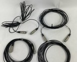 Lot of 4: Switchcraft  A3M Male to A3F  Female 3-Pin XLR Cable 24&quot; ft feet - $69.29
