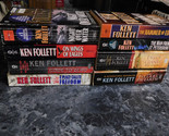Ken Follett Lot of 8 Suspense Paperbacks - $15.99
