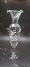 Vintage Fenton Happy Anniversary Flower Vase - £10.38 GBP