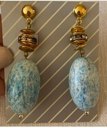 ⭕⭕VTG, never worn, vintage earrings, height 7cm, new in box - $16.25 CAD
