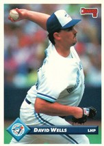 David Wells 1993 Donruss Series 2 #511 Toronto Blue Jays  - £1.38 GBP