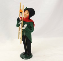 Byers Choice The Carolers 1993 Lamp Lighter Man With Ladder And Torch Xmas - £27.86 GBP