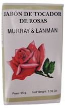 Rose Scent soap 95G (3.35OZ) Murray Lanman Rose bar soap Jabon de tocador de ros - £3.13 GBP
