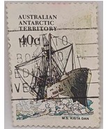 1981 Australia Australian Antartic Territory Kista Dan 40c Postmark Stamp - $10.00