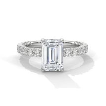 2ct Emerald Moissanite Lab Diamond Engagement Ring - $700.00