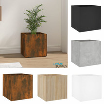 Modern Wooden Square Shaped Indoor Planter Box Plant Flower Stand Pot Flowers - £30.56 GBP+